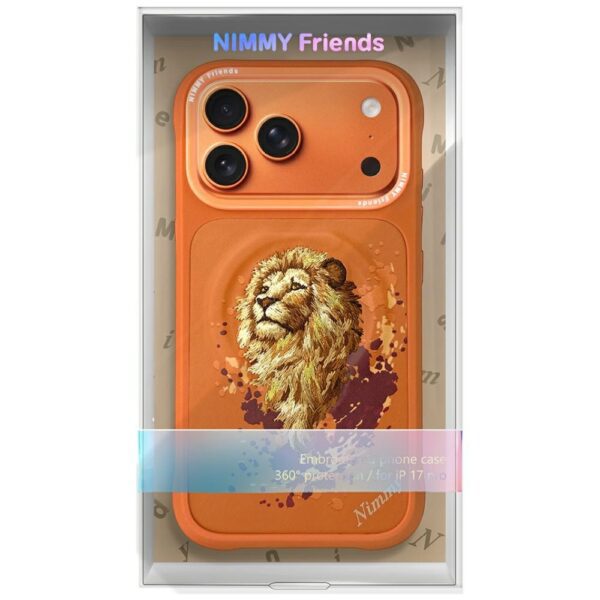Nimmy Lew MagSafe case for iPhone 17 Pro - orangeeng
