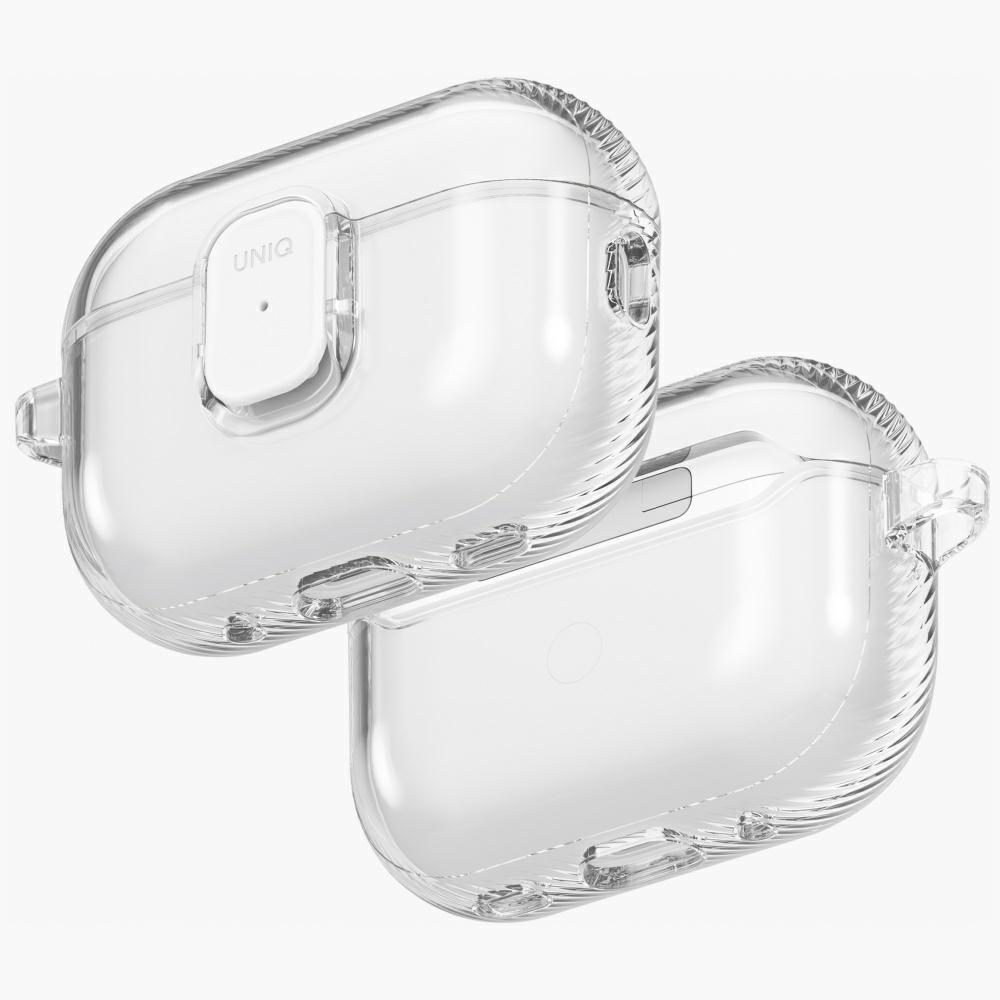 Uniq Glase Pro Case for AirPods Pro 3 Lock Case - Transparenteng