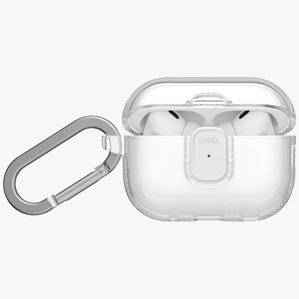 Uniq Glase Pro Case for AirPods Pro 3 Lock Case - Transparenteng