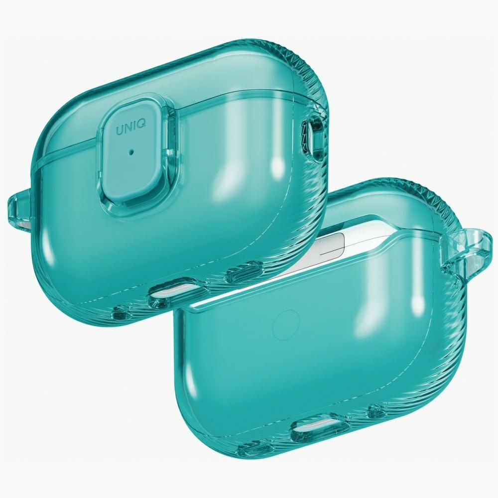 Uniq Glase Pro Case for AirPods Pro 3 Lock Case - Transparent Blueeng