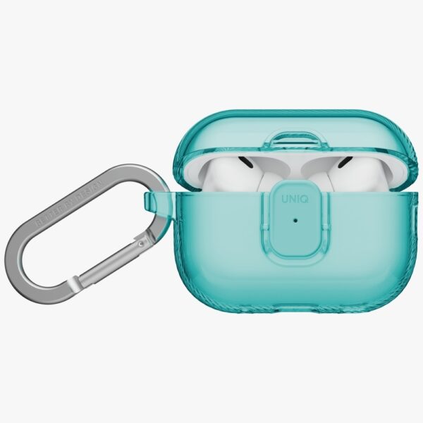 Uniq Glase Pro Case for AirPods Pro 3 Lock Case - Transparent Blueeng