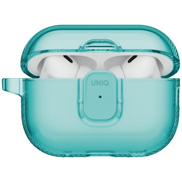 Uniq Glase Pro Case for AirPods Pro 3 Lock Case - Transparent Blueeng