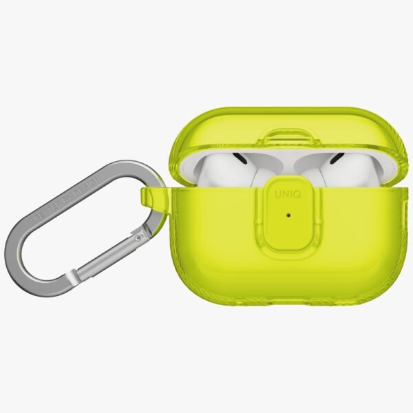 205557_2 Uniq Glase Pro Case for AirPods Pro 3 Lock Case - Transparent Yelloweng