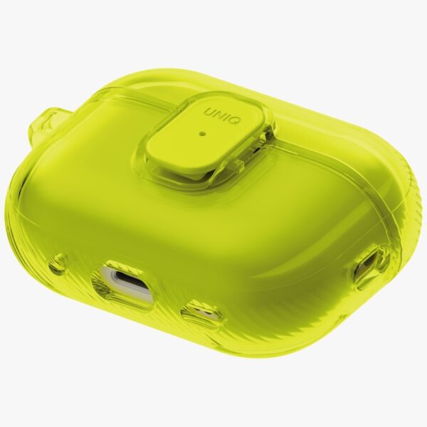 205557_5 Uniq Glase Pro Case for AirPods Pro 3 Lock Case - Transparent Yelloweng