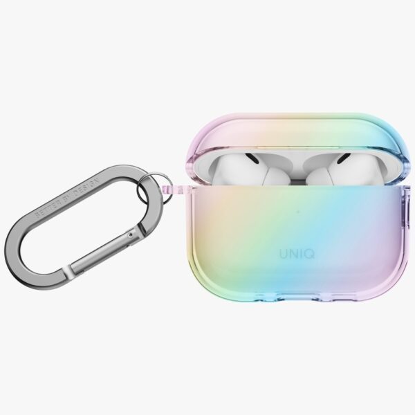 Uniq Iridescia Hang Case for AirPods Pro 3 - Transparent Multicoloreng