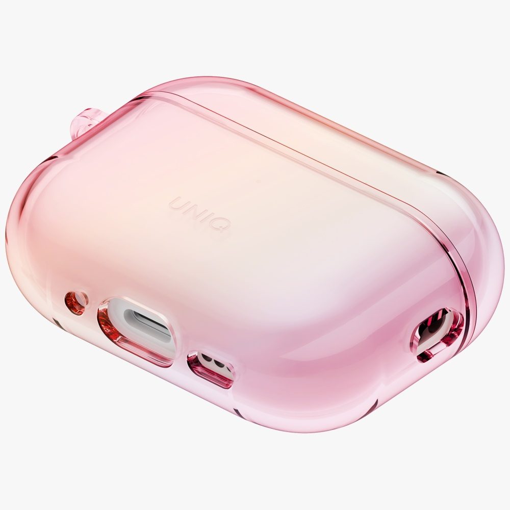 Uniq Iridescia Hang Case for AirPods Pro 3 - Transparent Pinkeng