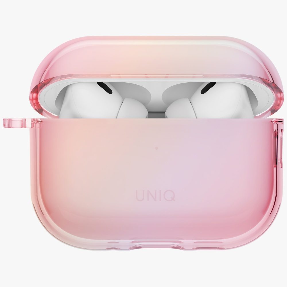 Uniq Iridescia Hang Case for AirPods Pro 3 - Transparent Pinkeng
