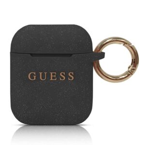 Guess Silicone Cover for AirPods 1/2 - Blackeng