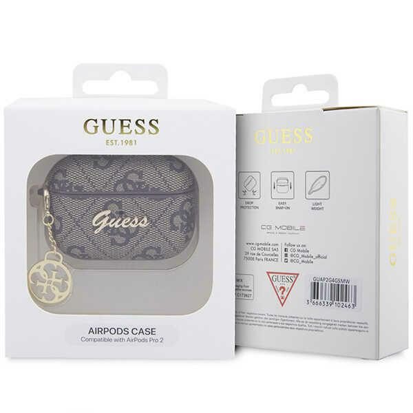 Guess 4G Charm Collection Case for AirPods Pro / Pro 2 (2022/2023) - Browneng