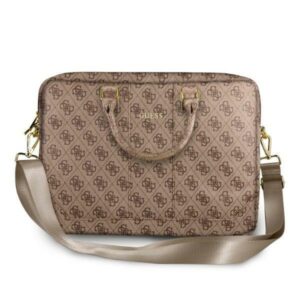 Guess 4G Uptown 16" Laptop Bag - Browneng
