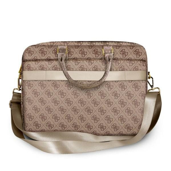 Guess 4G Uptown 16" Laptop Bag - Browneng