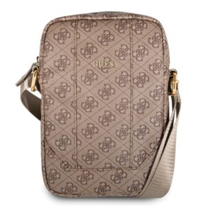 Guess 4G Uptown 10" Laptop Bag - Browneng