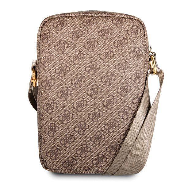 Guess 4G Uptown 10" Laptop Bag - Browneng
