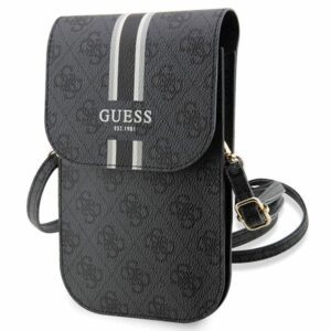 Guess 4G Stripe Handbag - Blackeng