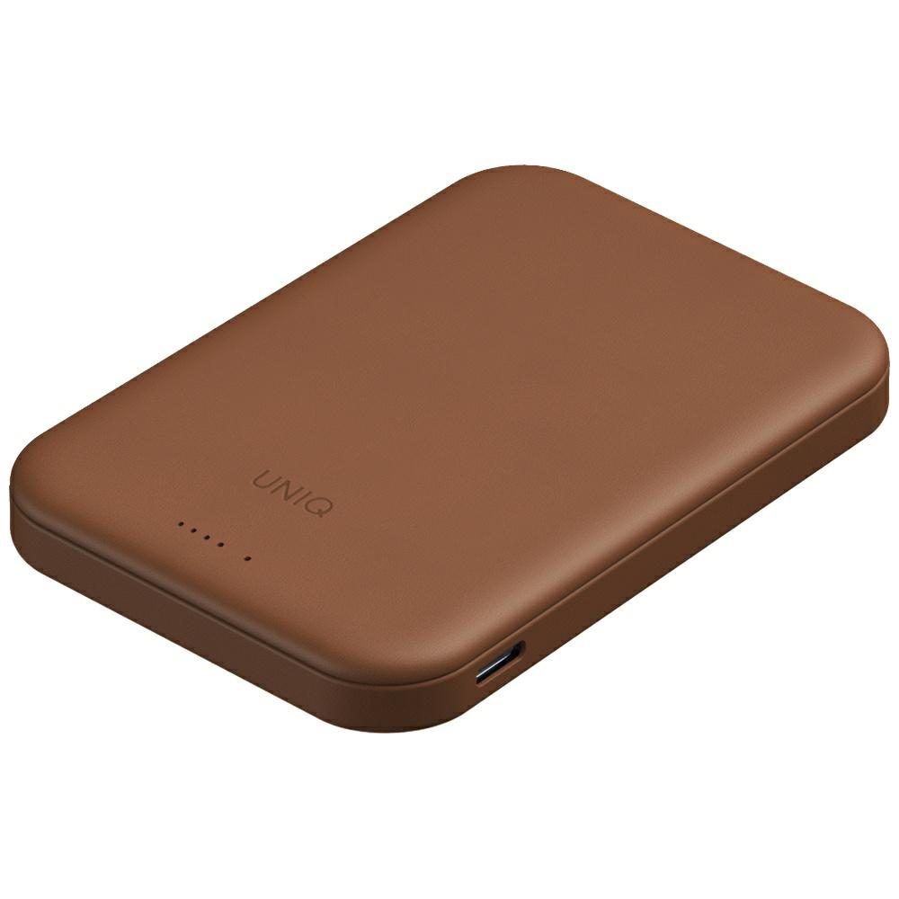 206963_1 Uniq Lyden Lexa Magnetic 5000mAh PD USB-C MagSafe Power Bank - Browneng