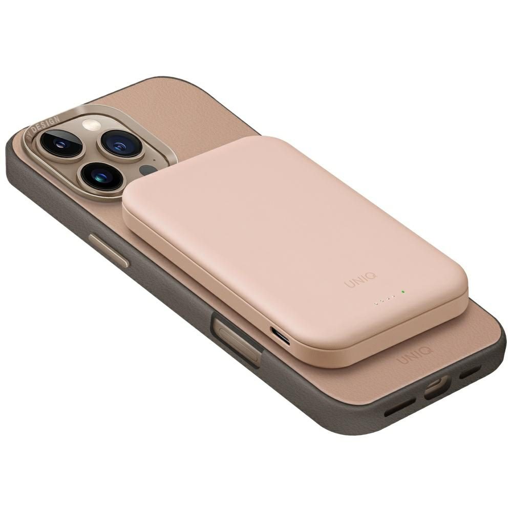 206964_3 Uniq Lyden Lexa Magnetic 5000mAh PD USB-C MagSafe Power Bank - Pinkeng