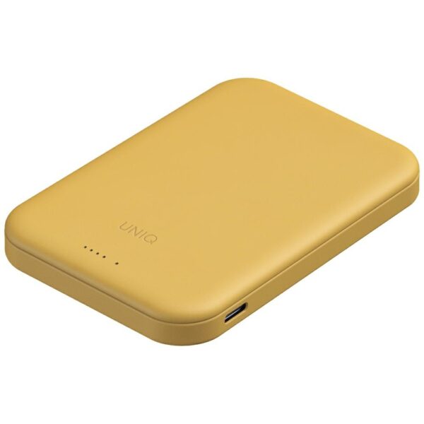 206966_1 Uniq Lyden Lexa Magnetic 5000mAh PD USB-C MagSafe Power Bank - Yelloweng