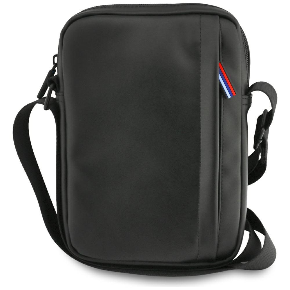 BMW Carbon Pockets & Metal Logo 8" Tablet Bag - Blackeng