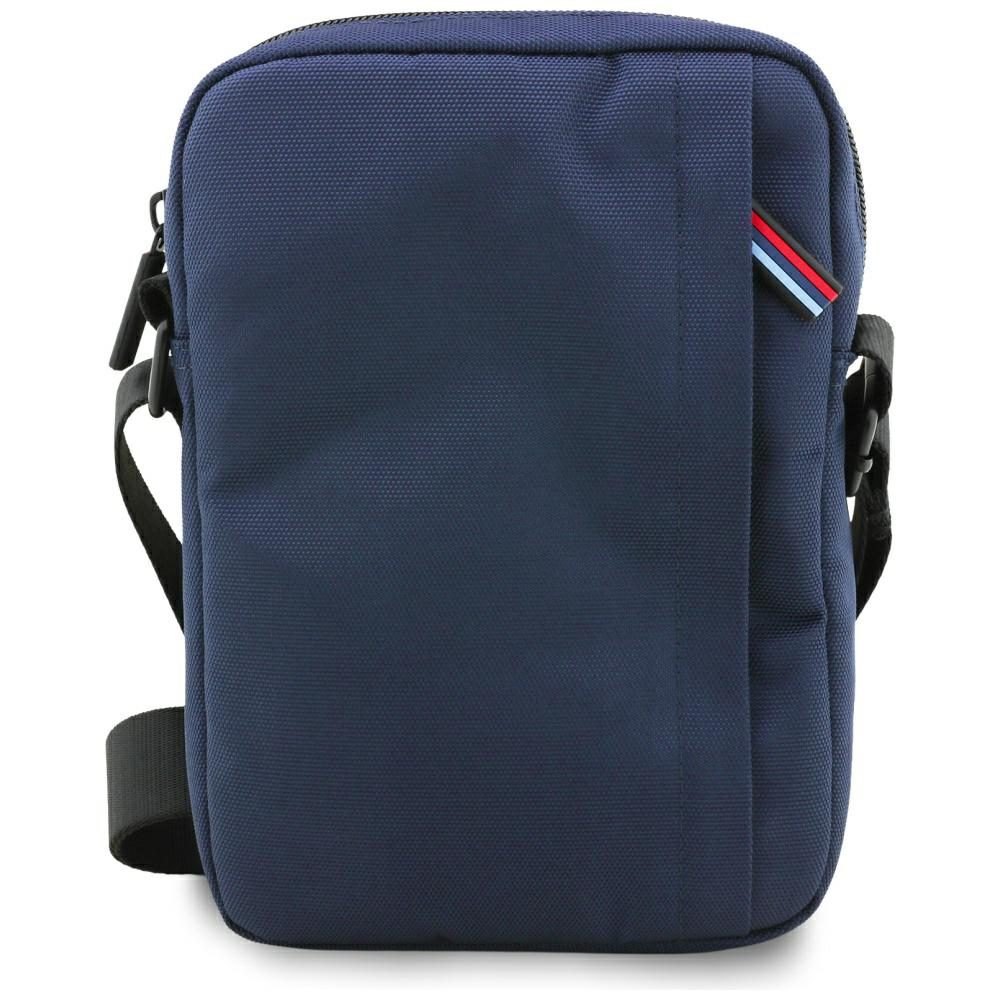 BMW Nylon Pockets & Metal Logo 8" Tablet Bag - Navy Blueeng