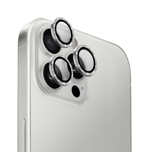 Uniq Optix Camera Lens Glass for iPhone 16 Pro / 16 Pro Max - Silvereng