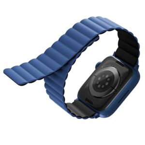 207043_1 Uniq Revix Magnetic Strap for Apple Watch 38/40/41 mm - Blue-Blackeng