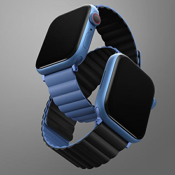 Uniq Revix Magnetic Strap for Apple Watch 38/40/41 mm - Blue-Blackeng