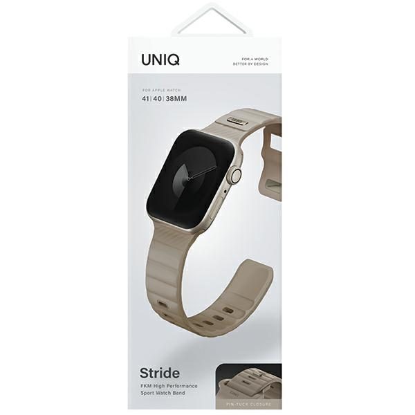 207052_7 Uniq Stride Strap for Apple Watch 38 / 40 / 41 mm - Beigeeng