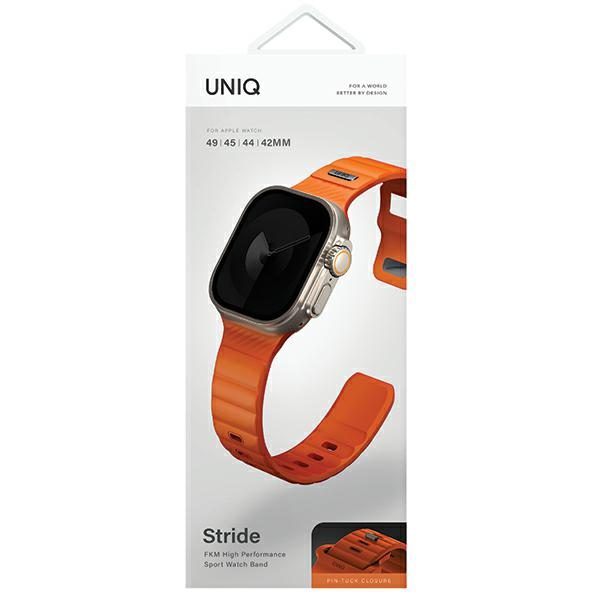 207058_7 Uniq Stride Apple Watch Strap 42 / 44 / 45 / 49 mm - Orangeeng