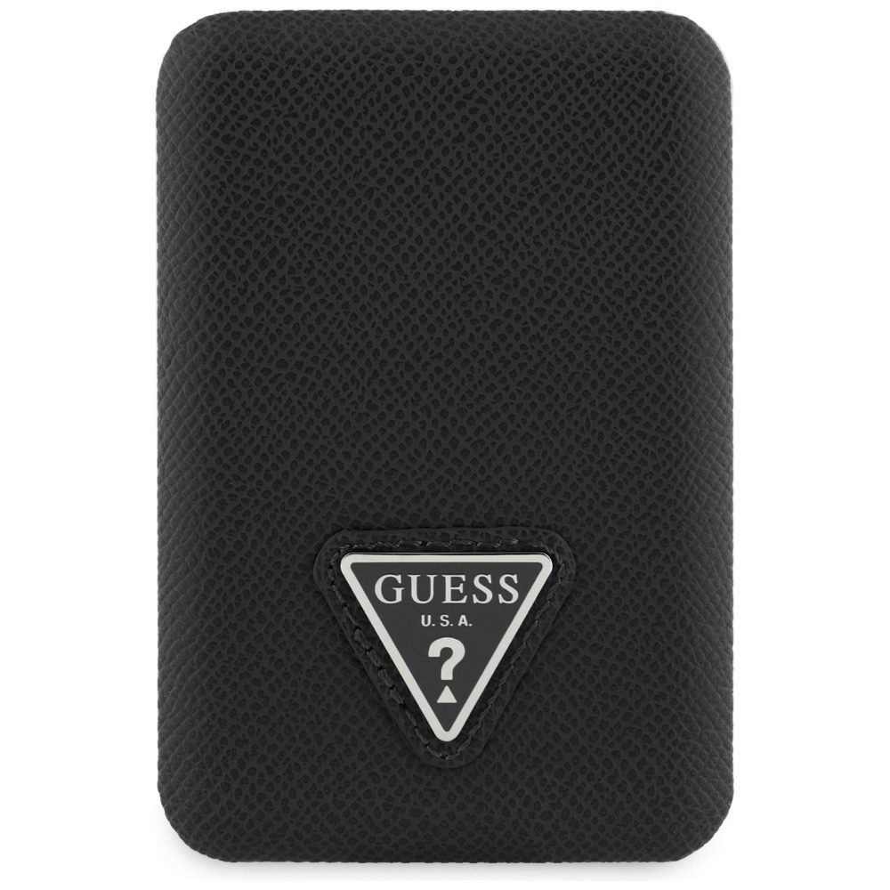 Guess Grained Triangle Powerbank with MagSafe 5000mAh 15W USB-C - blackeng
