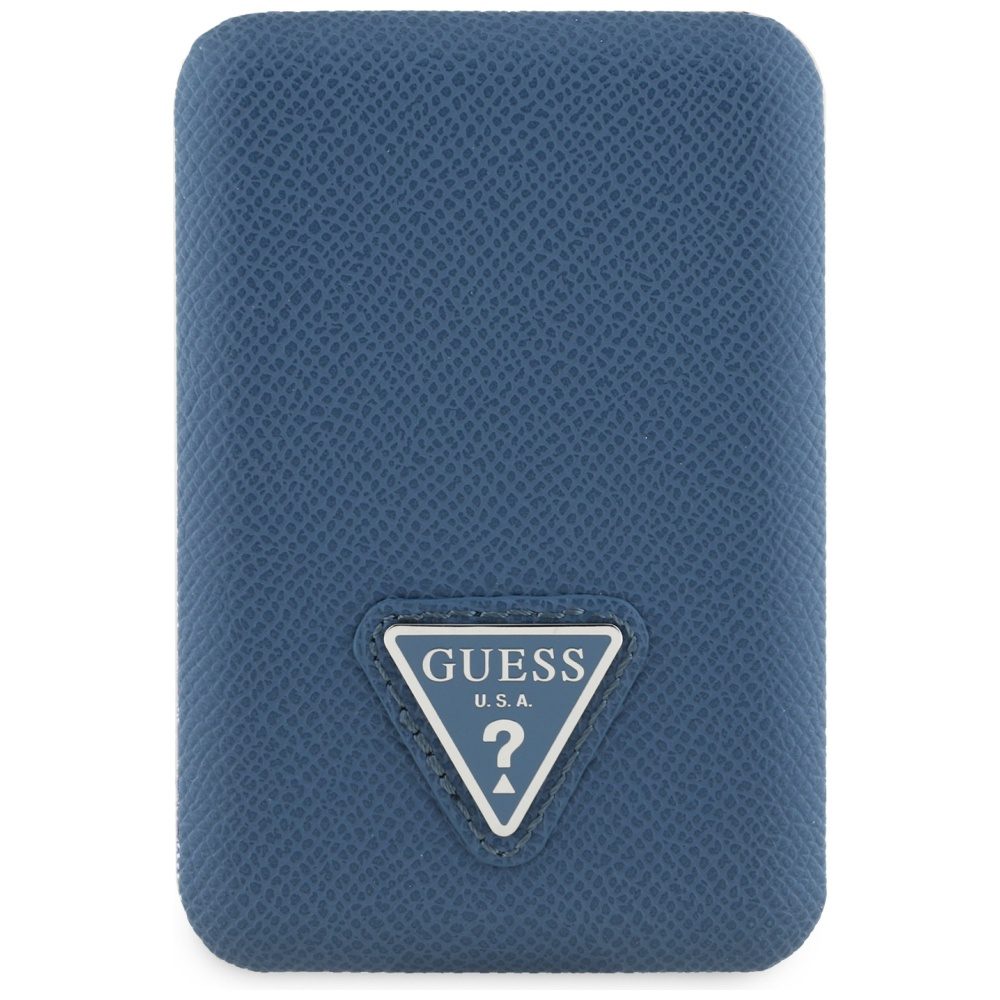 Guess Grained Triangle Powerbank with MagSafe 5000mAh 15W USB-C - blueeng