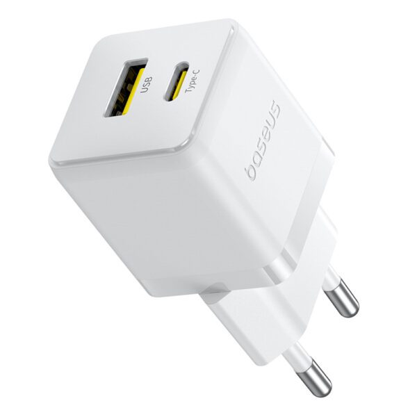 207166_5 Baseus Palm 30W USB-C USB-A Wall Charger - Whiteeng