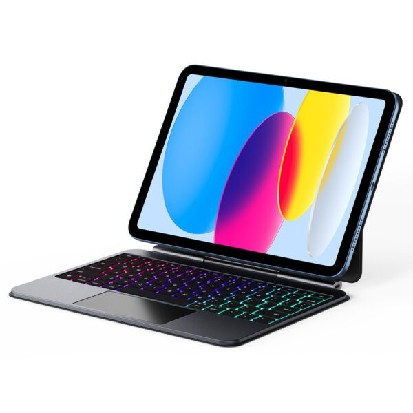 207769_1 Etui z klawiaturą Dux Ducis (MK series) na iPad 10" (2022) iPad 11" (2025) - czarnepol