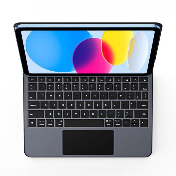 207769_3 Etui z klawiaturą Dux Ducis (MK series) na iPad 10" (2022) iPad 11" (2025) - czarnepol