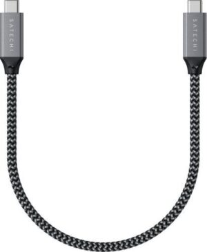 Cable USB C to USB C Satechi 100W 0,25 m ST-U4C25M space gray