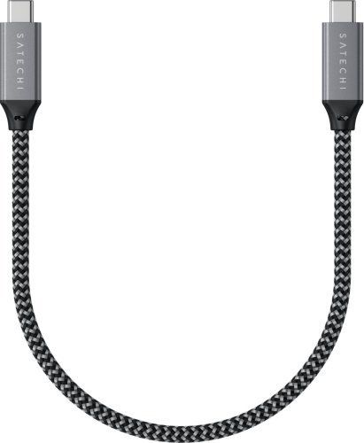 Cable USB C to USB C Satechi 100W 0,25 m ST-U4C25M space gray