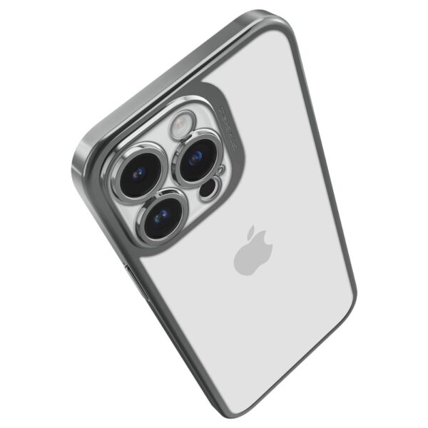 308143_oryg Spigen Optik Crystal case for iPhone 14 Pro 6,1" chrome grey