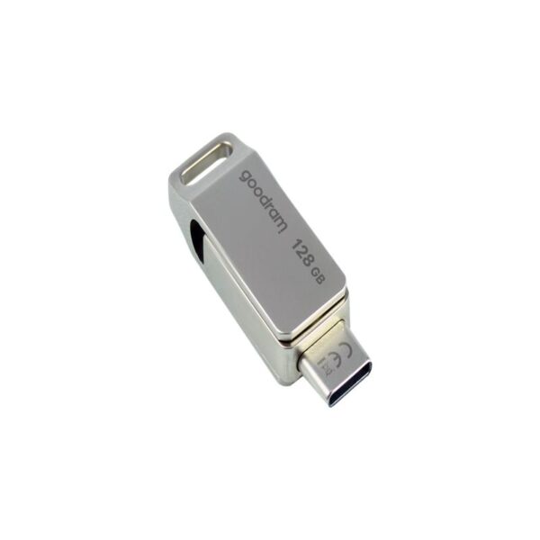 PENDRIVE 3.2 GOODRAM ODA3 SILVER 128GB TYPE-A+TYPE-C