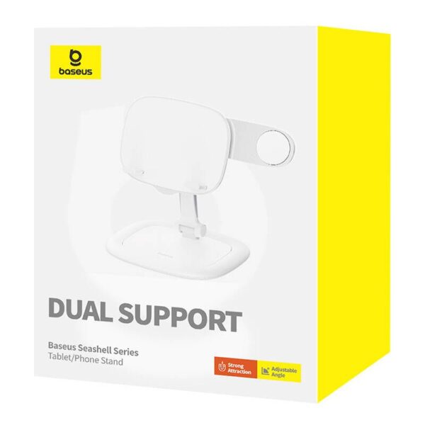 BASEUS SEASHELL STAND FOR TABLET/PHONE WHITE