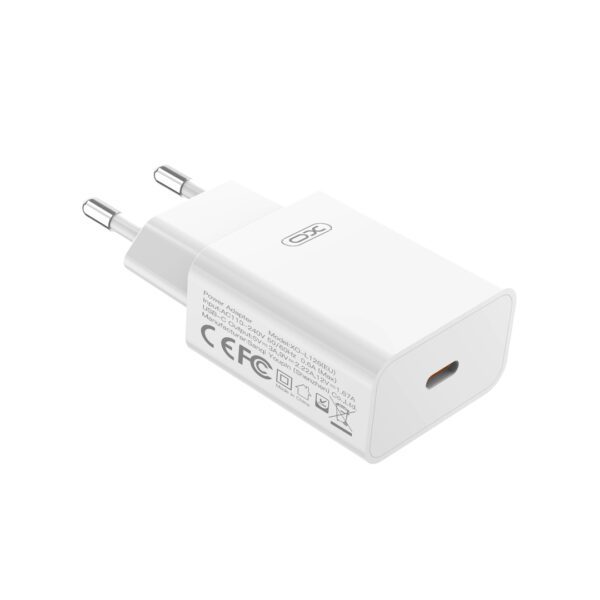XO L126 WALL CHARGER USB-C PD 20W WHITE