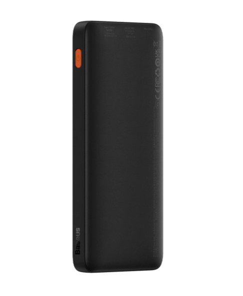 Baseus Airpow 20W 10000mAh Power Bank with USB-A - USB-C Cable - Black