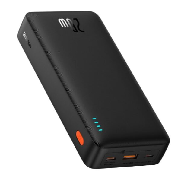 Baseus Airpow 20W 20000mAh Power Bank with USB-A - USB-C Cable - Black