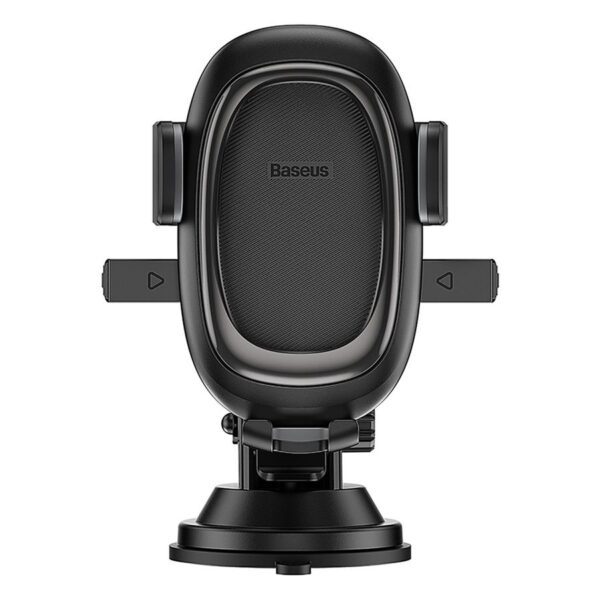 BASEUS ULTRACONTROL PRO CAR MOUNT – CLAMP HOLDER WITH SUCTION CUP/VENT HOOK – BLACK