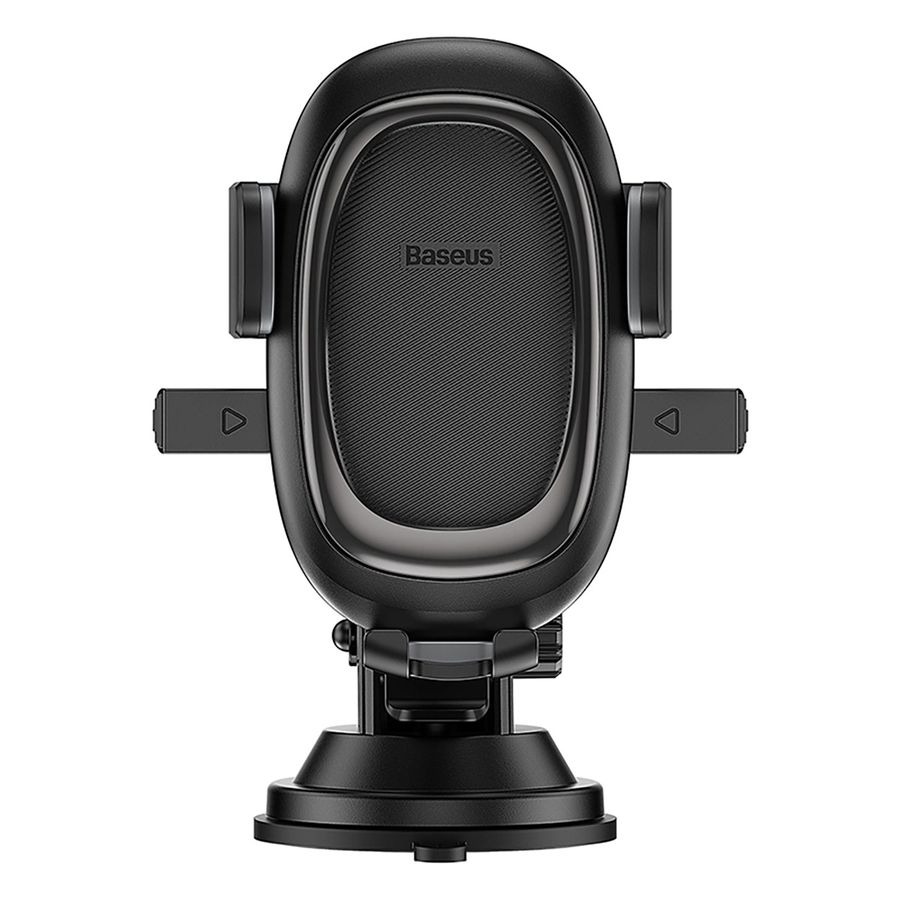 BASEUS ULTRACONTROL PRO CAR MOUNT – CLAMP HOLDER WITH SUCTION CUP/VENT HOOK – BLACK