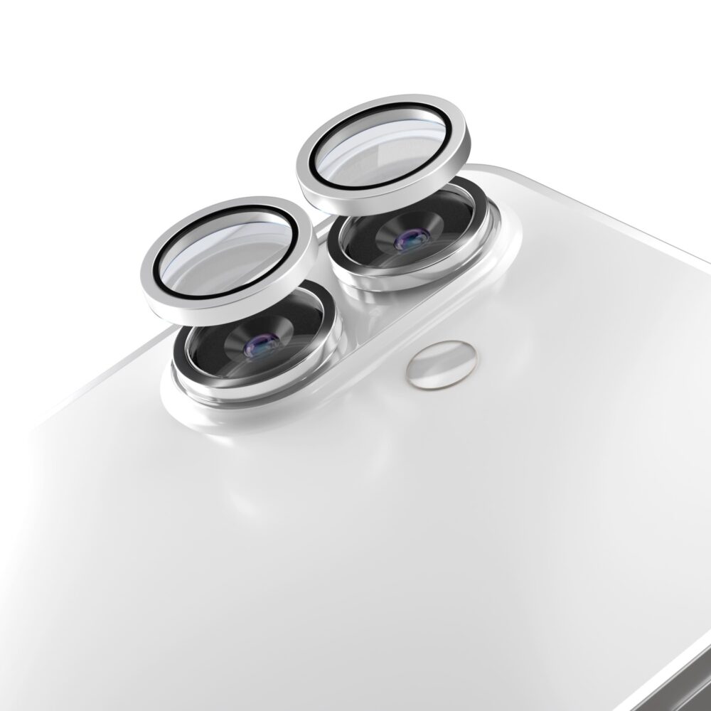 Etteri camera lens protector for iPhone 17 white