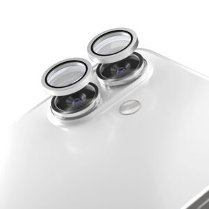 Etteri camera lens protector for iPhone 17 white