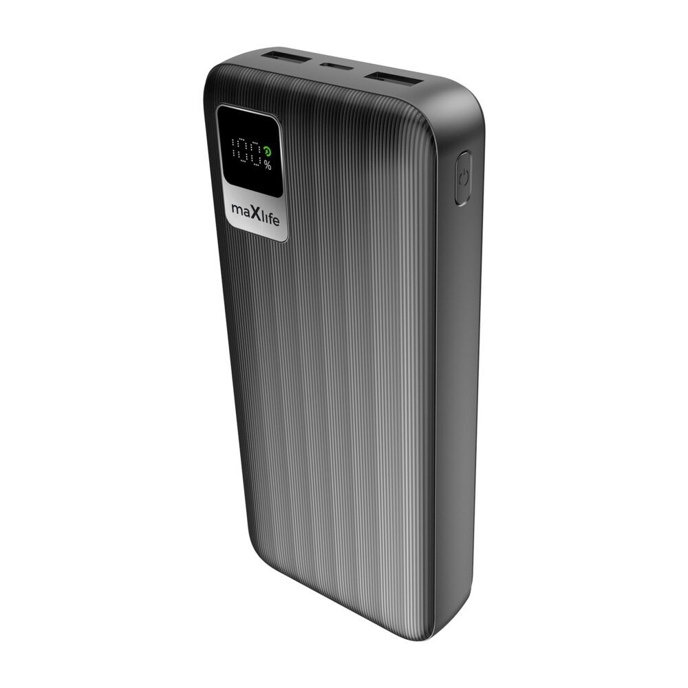 Maxlife power bank MXPB-07 20000 mAh black
