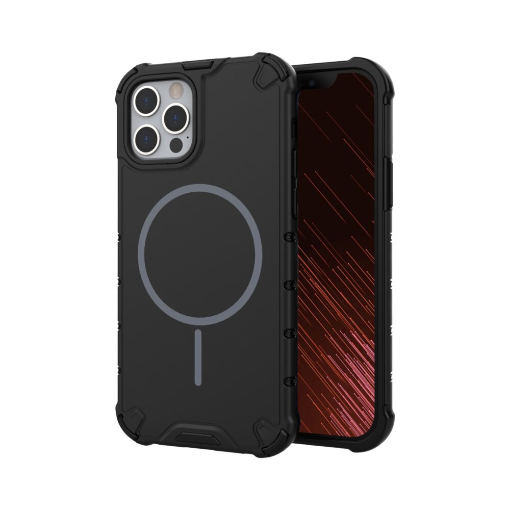 Defender 2in1 Mag case for iPhone 12 6,1" black