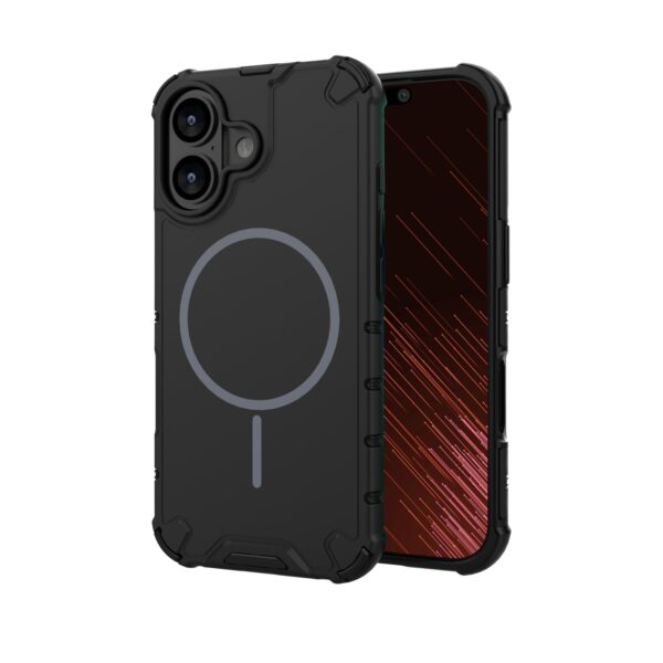 Defender 2in1 Mag case for iPhone 16 6,1" black
