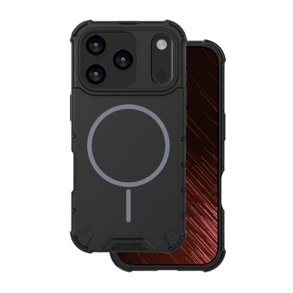 Defender 2in1 Mag case for iPhone 17 Pro 6,3" black