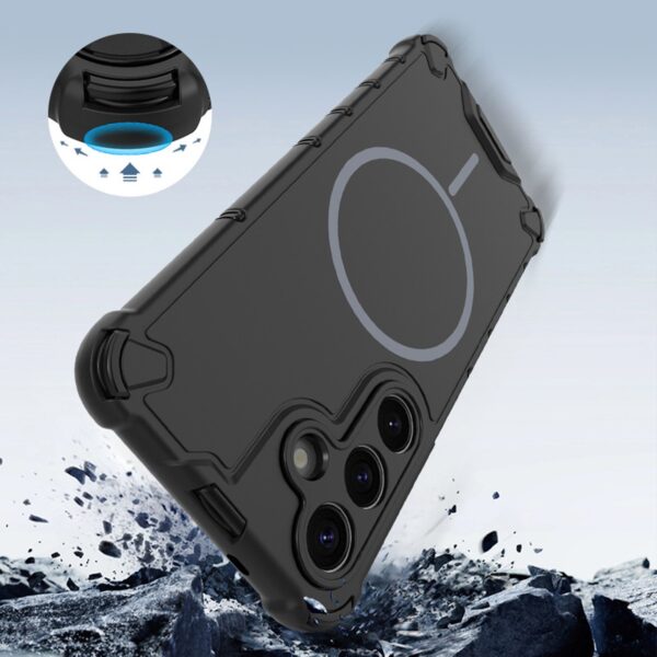 Defender 2in1 Mag case for Samsung Galaxy S25 Ultra black